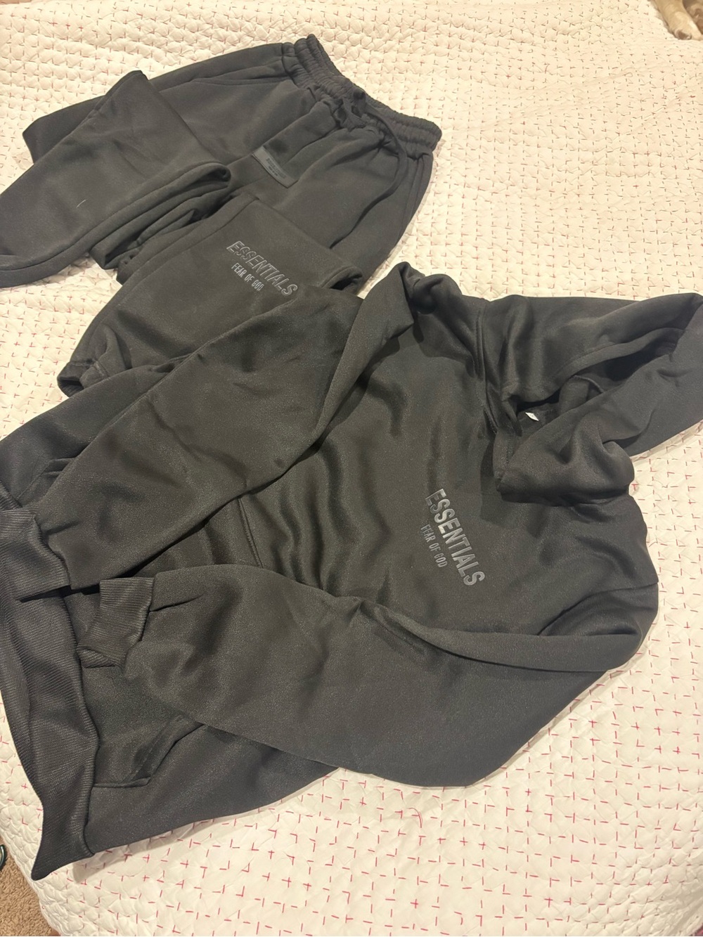 ⚫️⚫️ESSENTIALS FEAR OF GOD Toddler Size 5 Matching Hoodie & Sweatpants⚫️⚫️